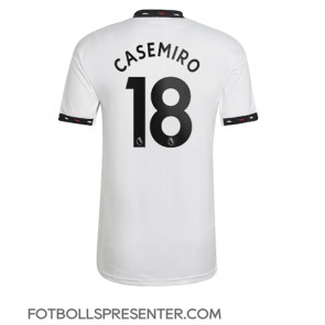 Manchester United Casemiro #18 Borta Matchtröja 2022-23 Kortärmad